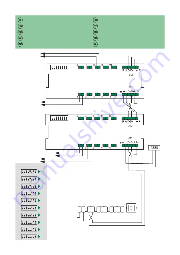 Comelit SK9001U Technical Manual Download Page 16