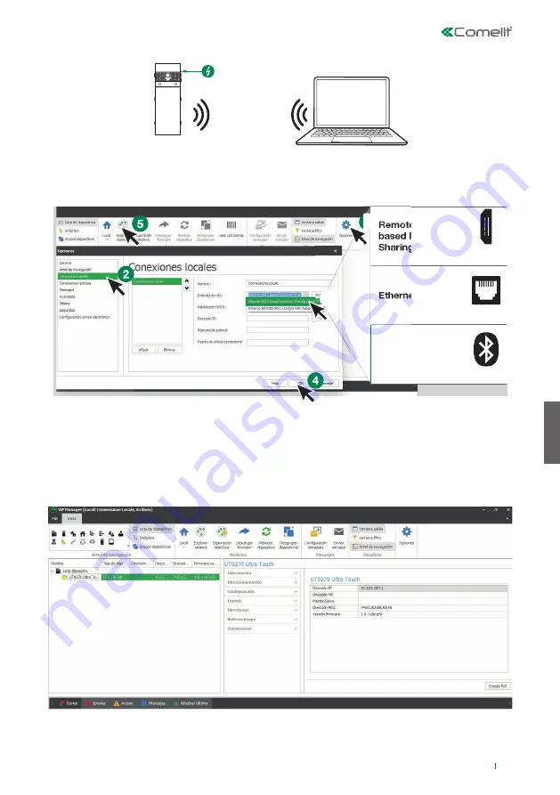 Comelit UT9270 Programming Manual Download Page 43