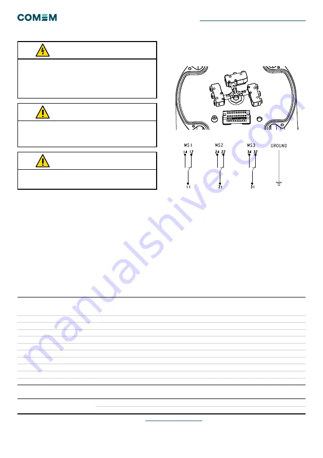 COMEM 170SB Instruction Manual Download Page 10