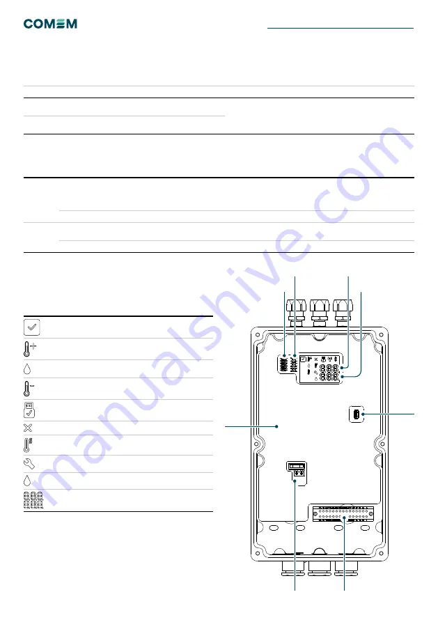 COMEM eSDB-10C Instruction Manual Download Page 16