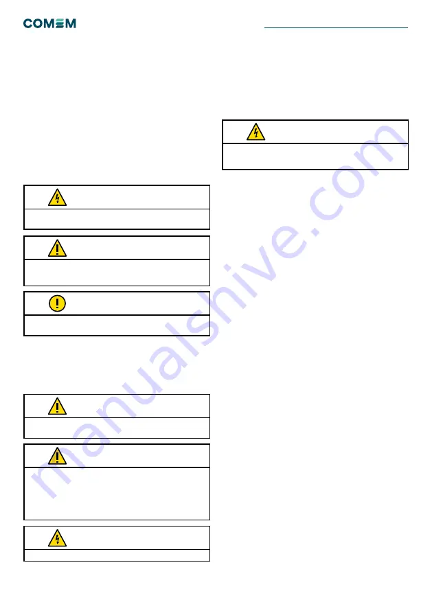 COMEM eSDB L Instruction Manual Download Page 4