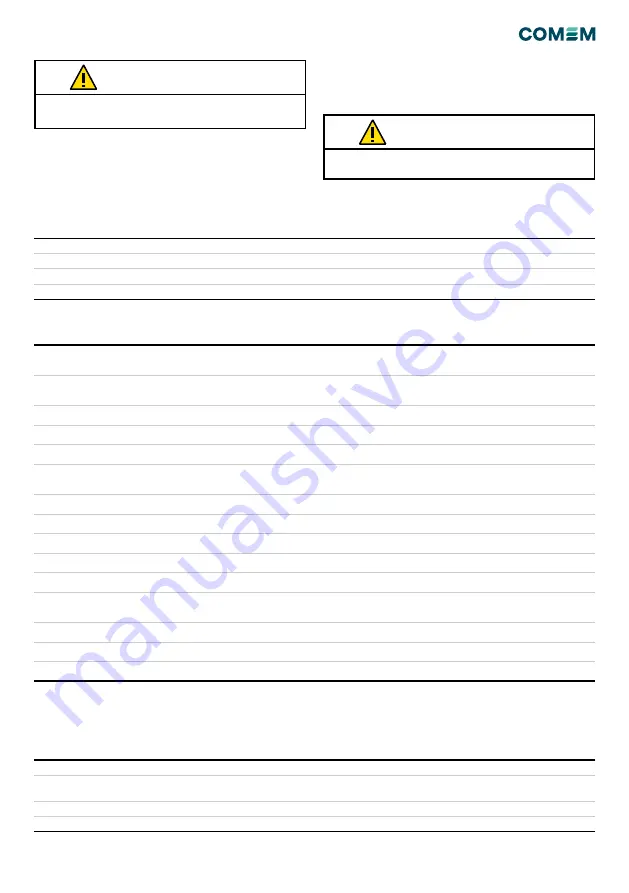 COMEM eSDB L Instruction Manual Download Page 37