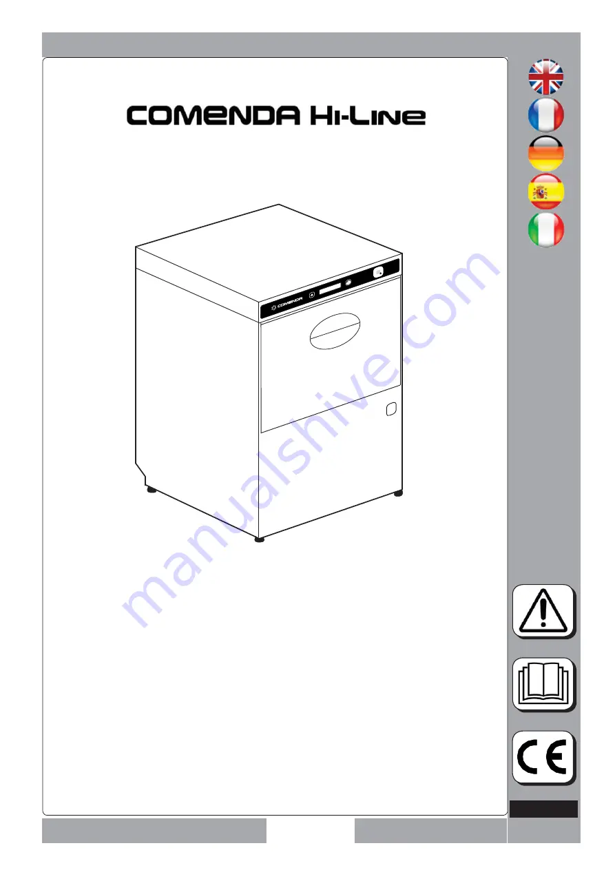 COMENDA Hi-Line HB24 Series Use And Maintenance Instructions Download Page 1