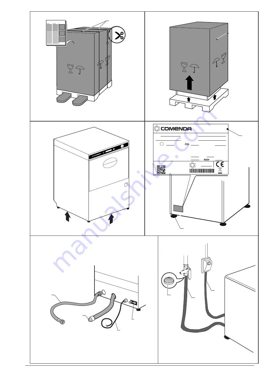 COMENDA Hi-Line HB24 Series Use And Maintenance Instructions Download Page 103