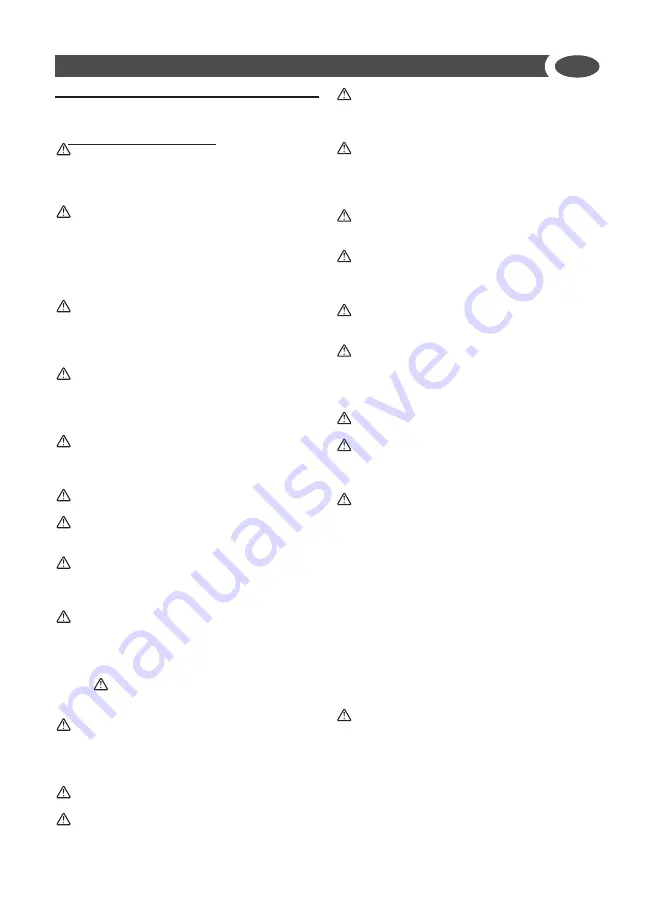 Comet Spa DSG-6 DP Instruction Manual Download Page 27