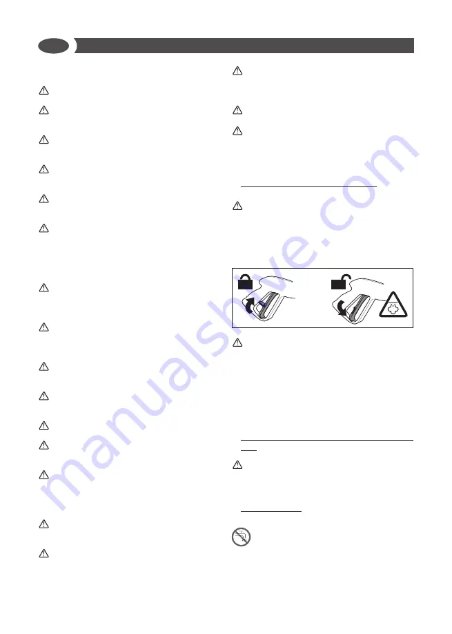 Comet Spa DSG-6 DP Instruction Manual Download Page 62