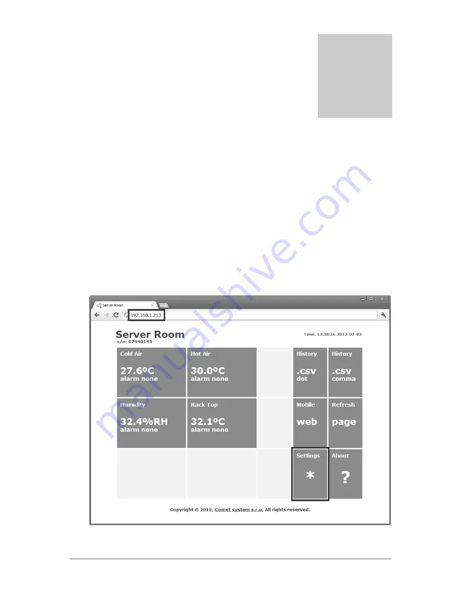 Comet System P8510 User Manual Download Page 11