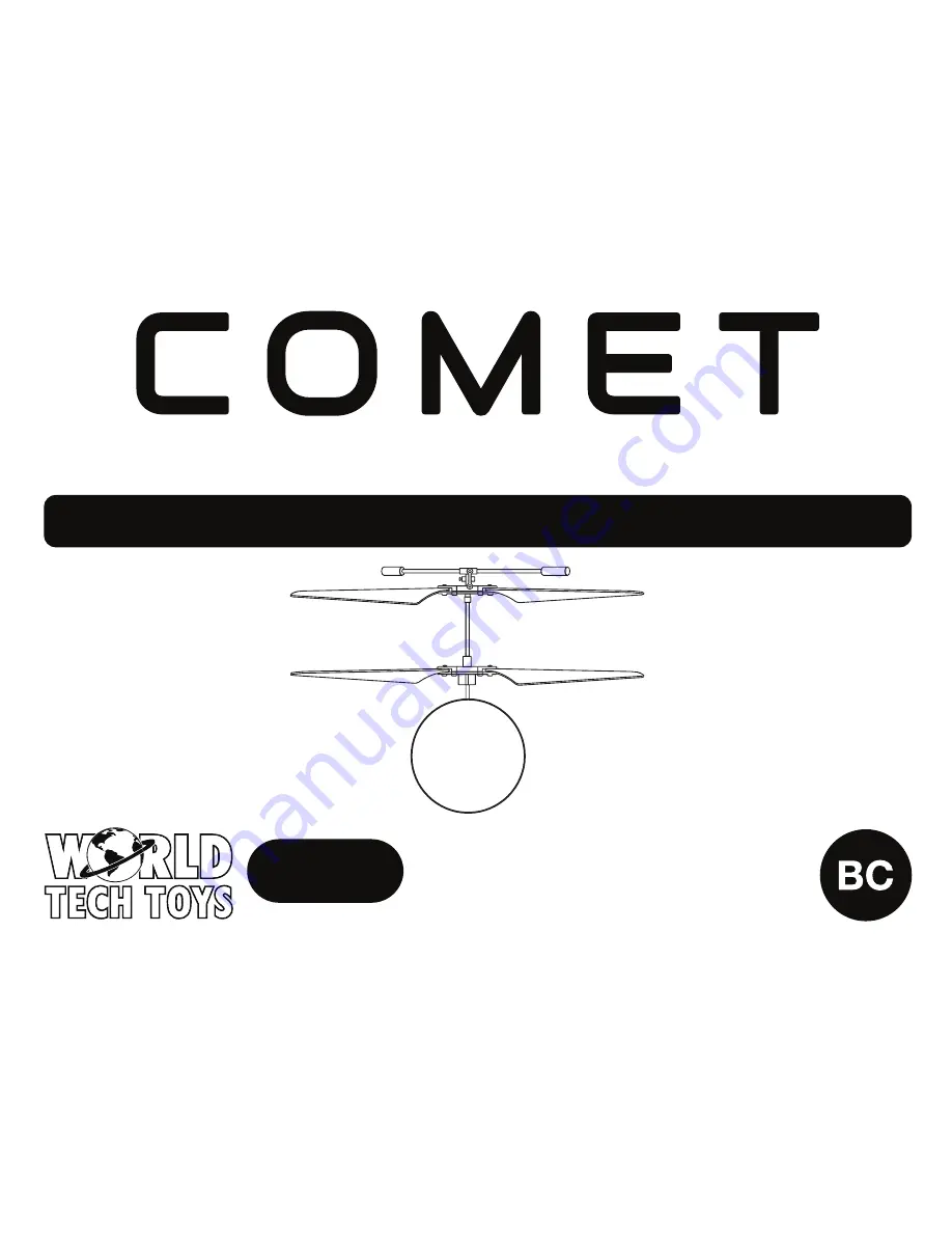 Comet 33206 Instruction Manual Download Page 1