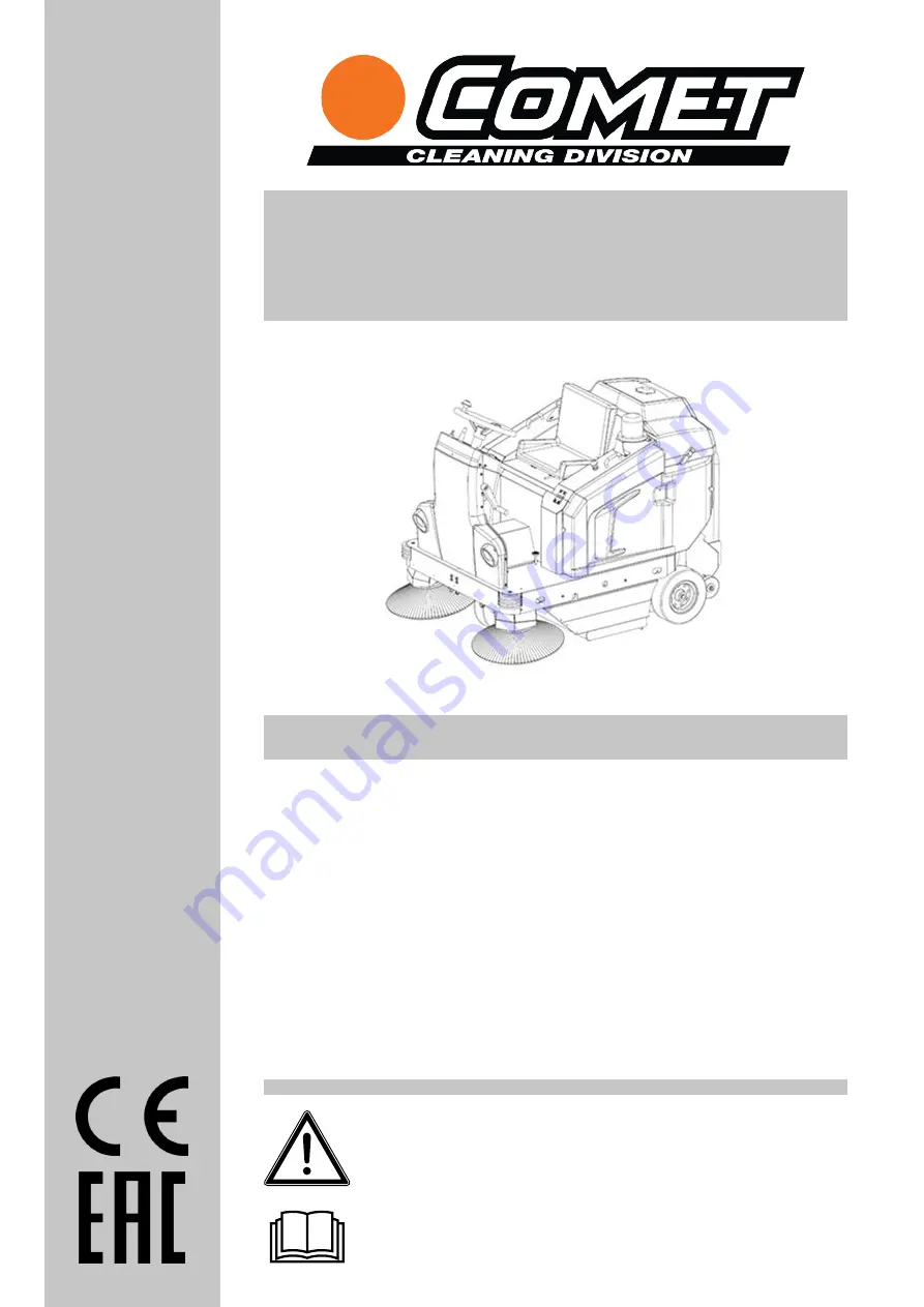 Comet CSW 1300 B Instructions And Operating Manual Download Page 1