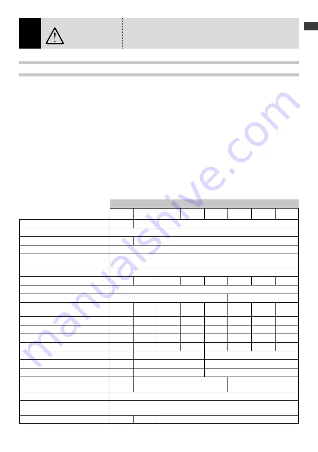 Comet FDX Xtreme 15/500 Instruction Manual Download Page 9