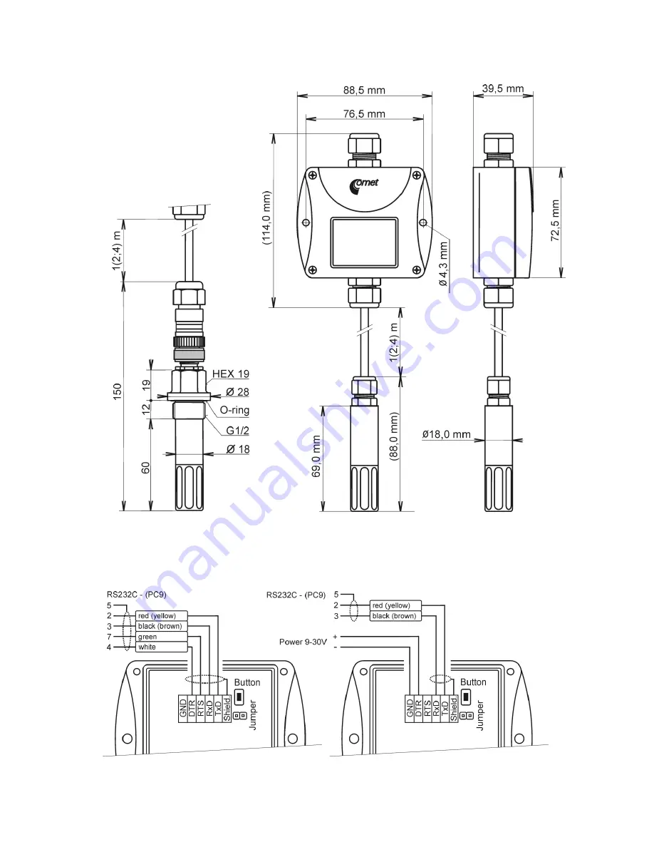 Comet T3319 Instruction Manual Download Page 4