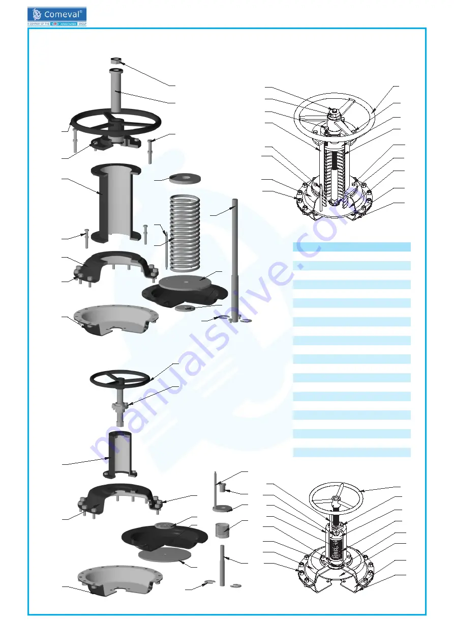 Comeval Diaval AF Series Installation, Operating And Maintenance Manual Download Page 9