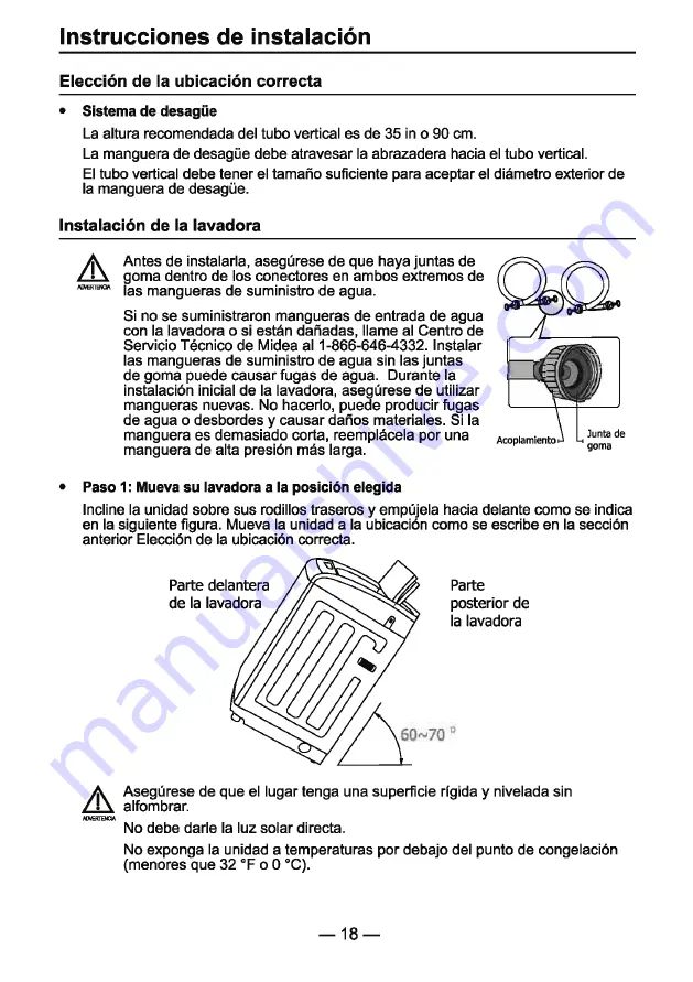 Comfee CLV18N1AMG Owner'S Manual Download Page 54