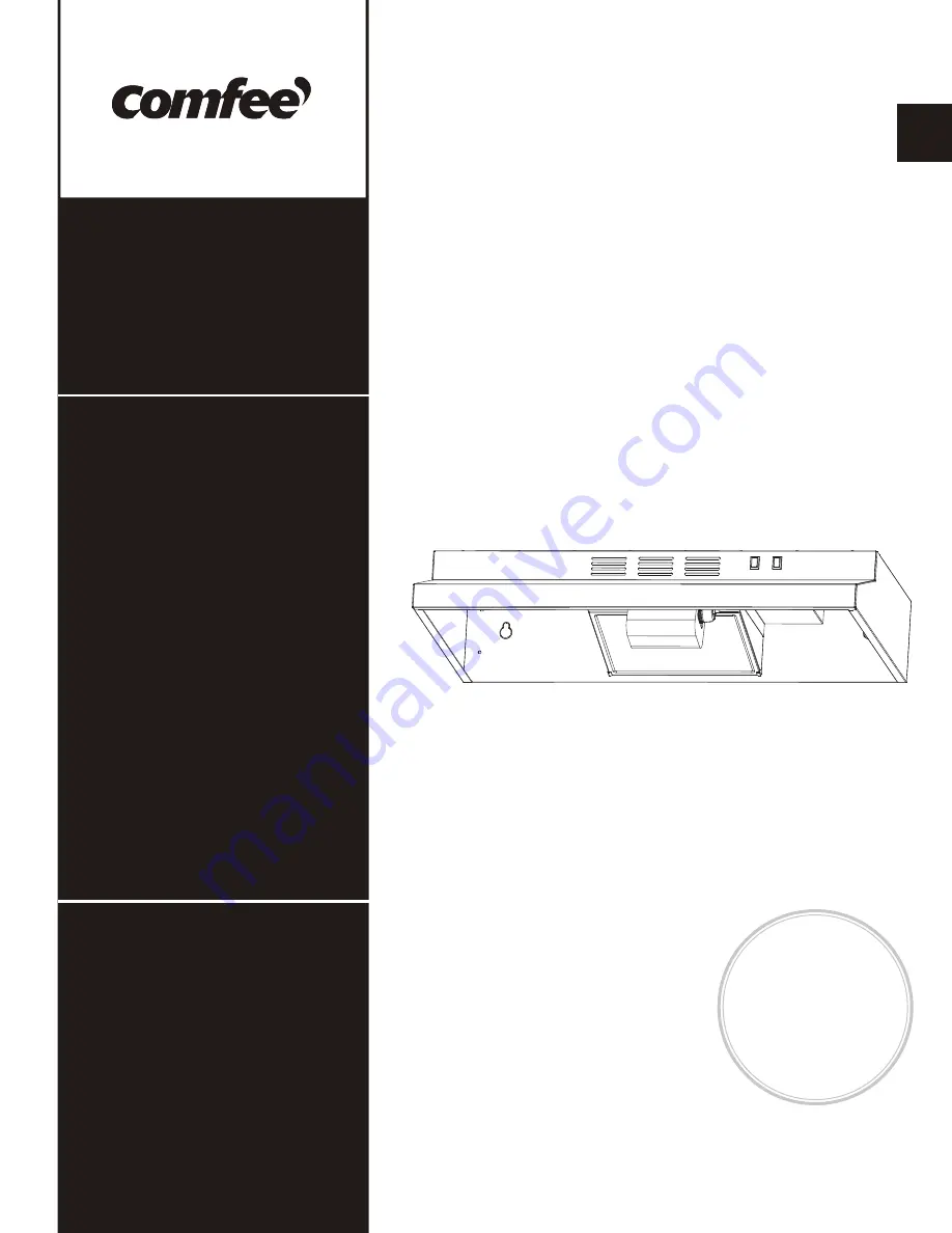 Comfee CVU30W2AST Instruction Manual Download Page 1