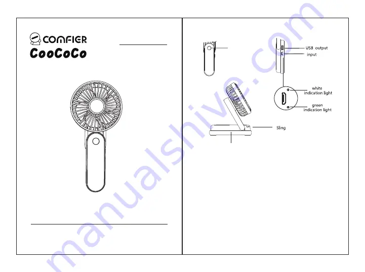 Comfier CooCoCo CO-F0321W User Manual Download Page 1