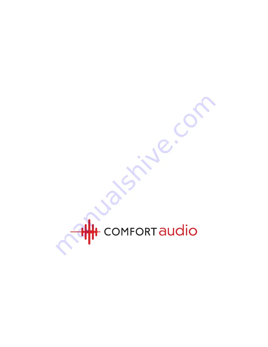 Comfort audio Comfort Digisystem DH10 User Manual Download Page 20