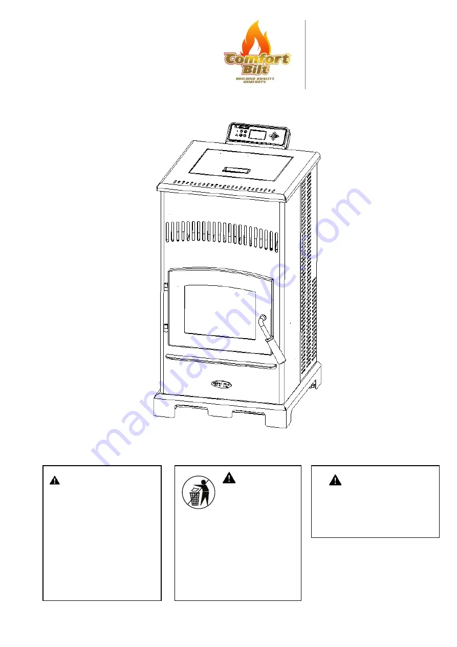 Comfort Bilt HP55 Скачать руководство пользователя страница 1