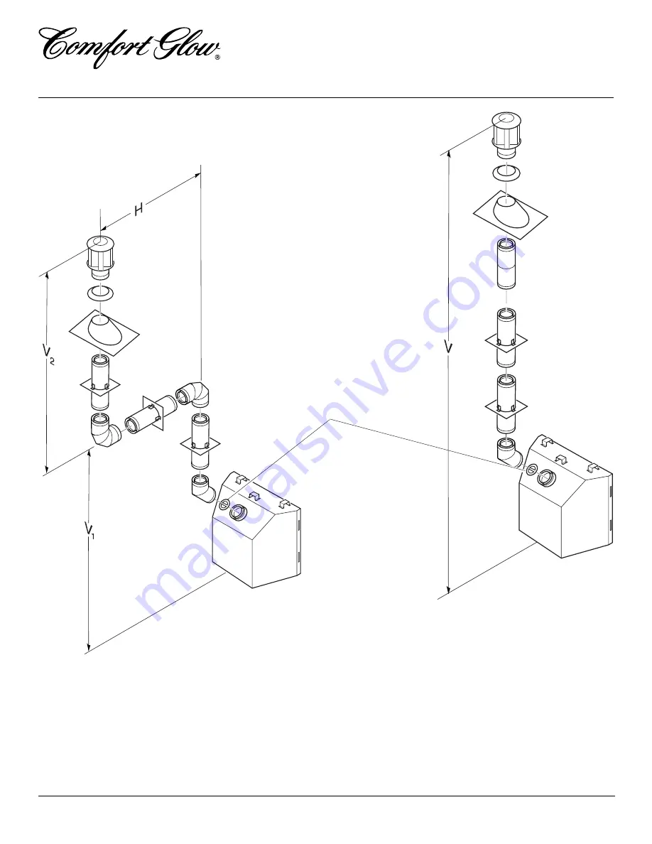 Comfort Glow CDV34 Owner'S Operation And Installation Manual Download Page 14