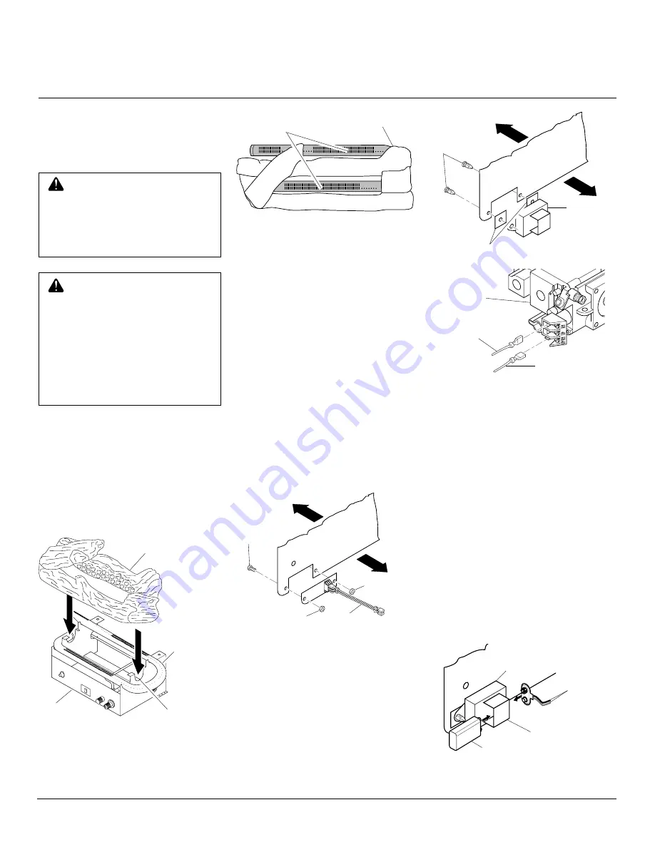 Comfort Glow CF26PR Owner'S Operation And Installation Manual Download Page 15