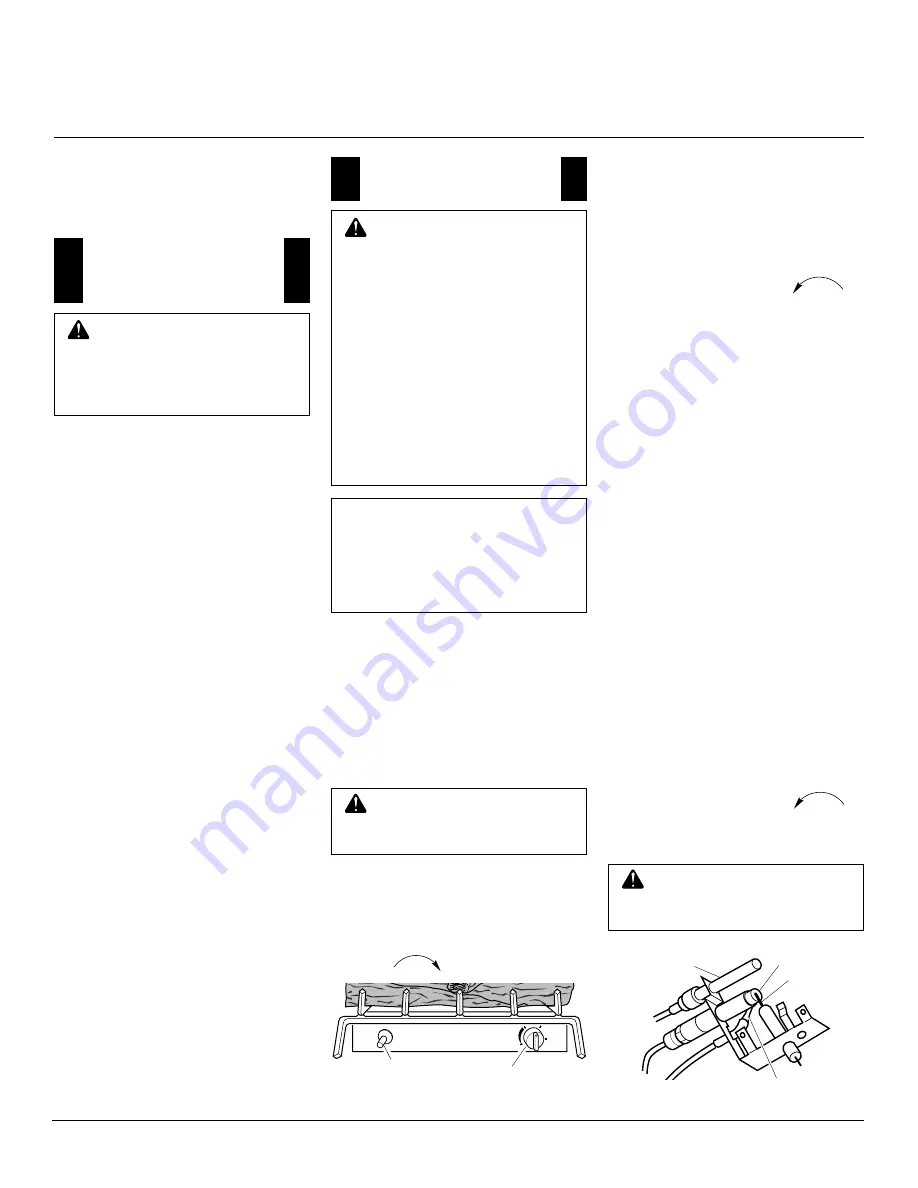 Comfort Glow CGB3924PT Owner'S Operation And Installation Manual Download Page 17