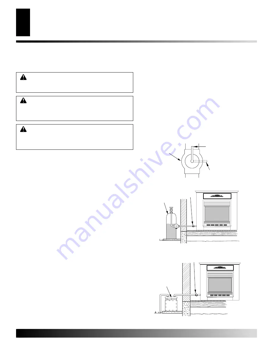 Comfort Glow CGCFTN Owner'S Operation And Installation Manual Download Page 16