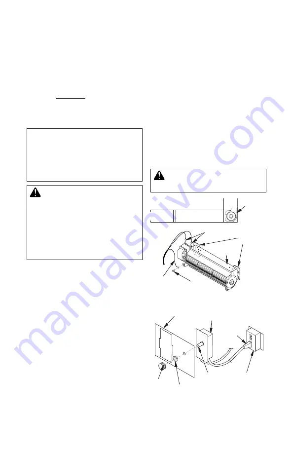 Comfort Glow CHDV32NR Owner'S Operation And Installation Manual Download Page 18