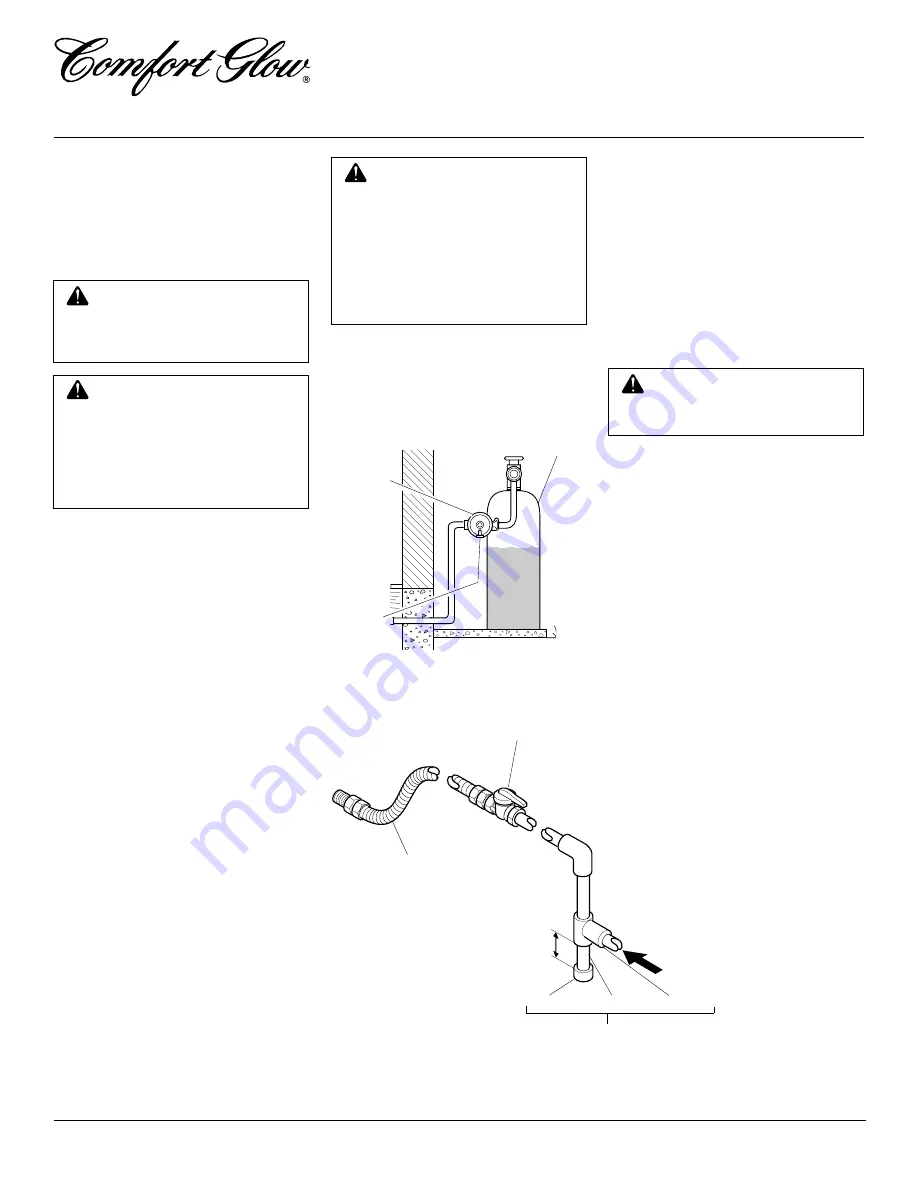 Comfort Glow CHDV34NA, CHDV34PA Owner'S Operation And Installation Manual Download Page 18