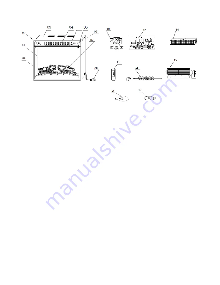 Comfort Glow EF5528RKD Скачать руководство пользователя страница 13