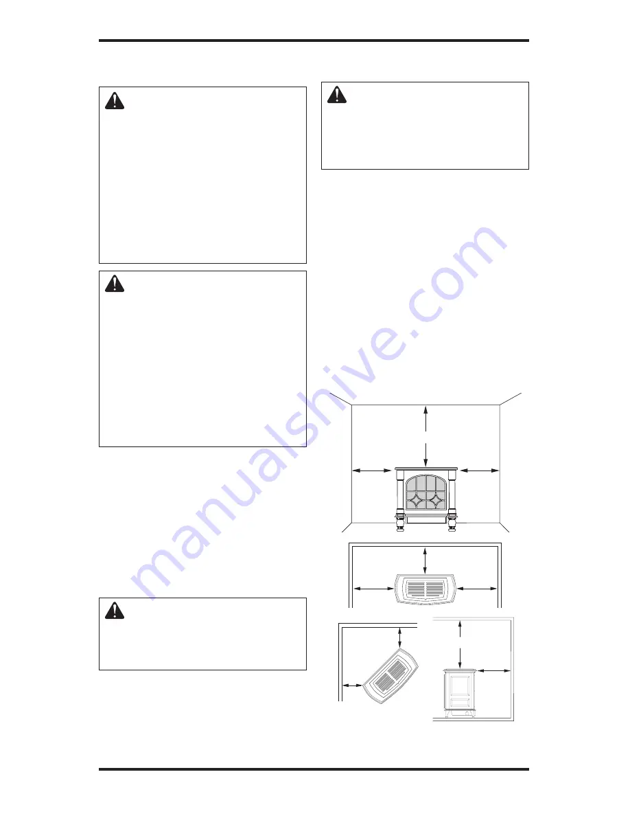 Comfort Glow (VENT-FREE) GAS STOVE HEATER Скачать руководство пользователя страница 8