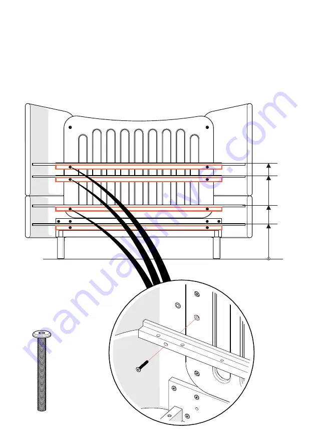 COMFORTBABY Ellipse SoftDream 6in1 Assembly Instructions Manual Download Page 12