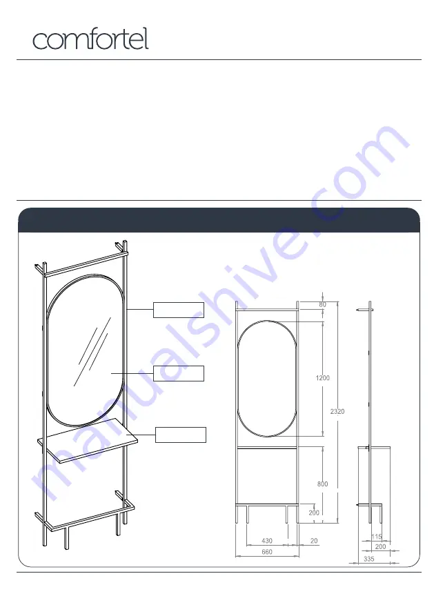 comfortel 8055 Скачать руководство пользователя страница 1