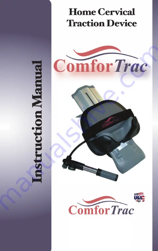 ComforTrac Cervical Instruction Manual Download Page 1