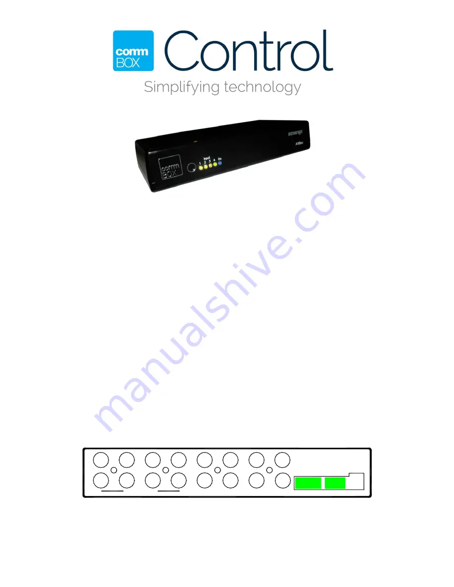 Comm Box ZTS0025 AVBox Manual Download Page 1