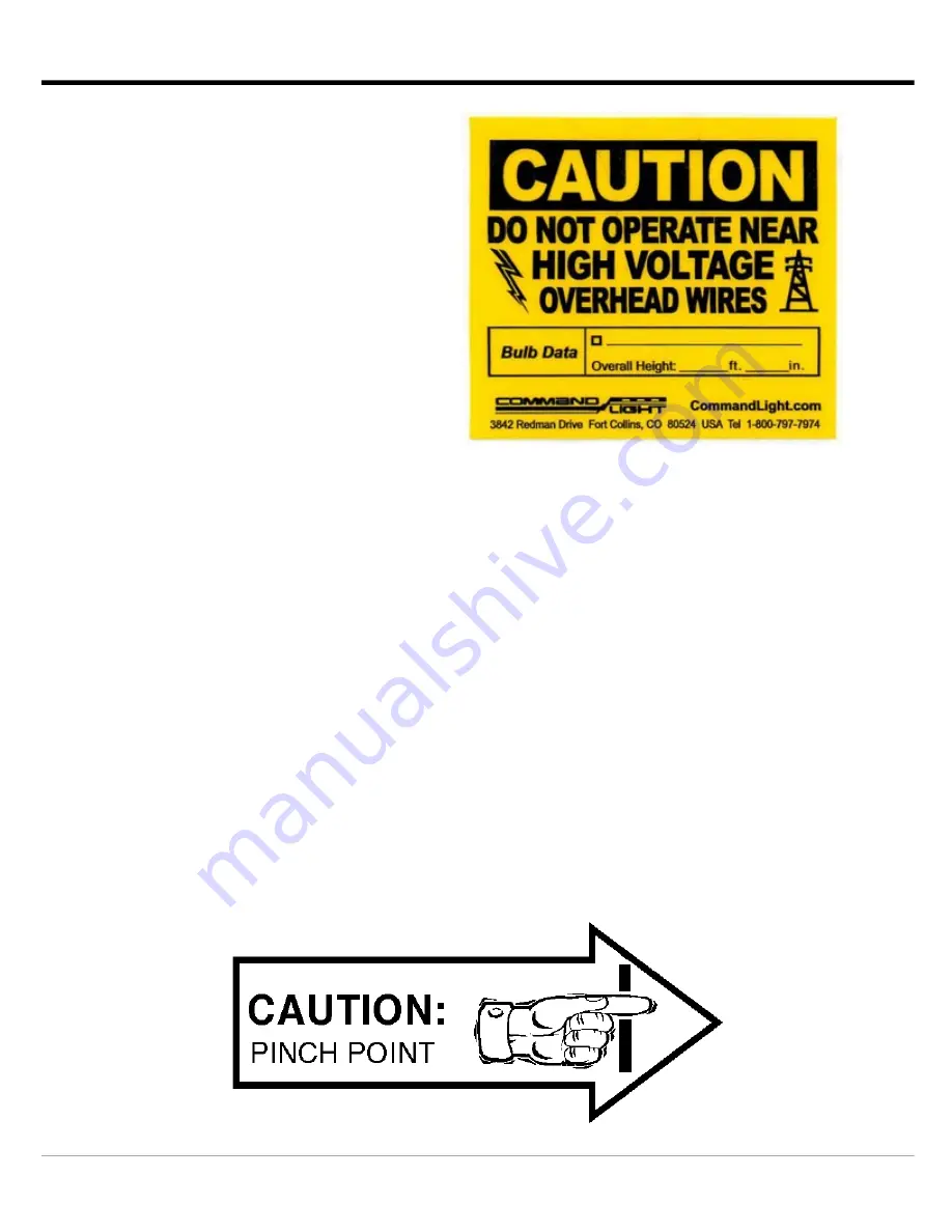 Command Light CL605 User Manual Download Page 8