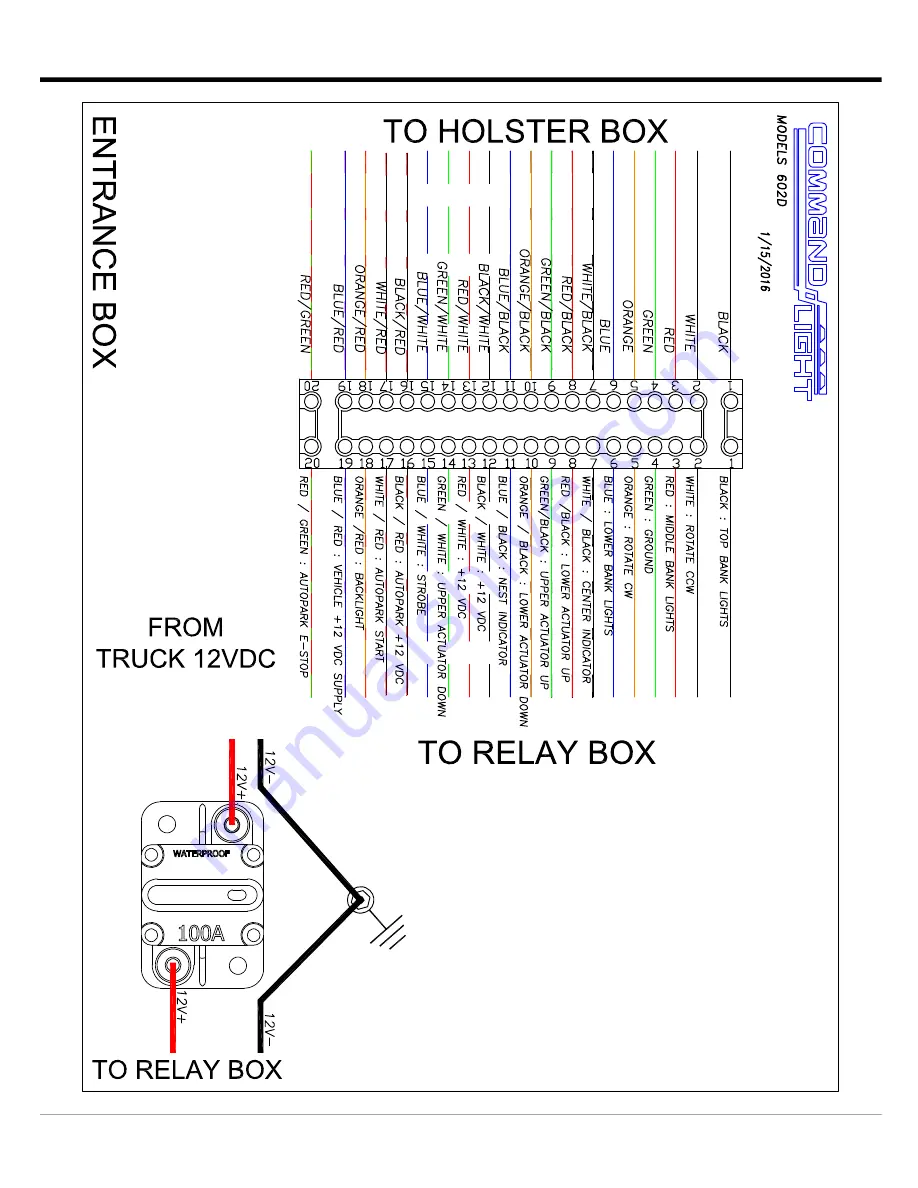 Command Light CL605 User Manual Download Page 38