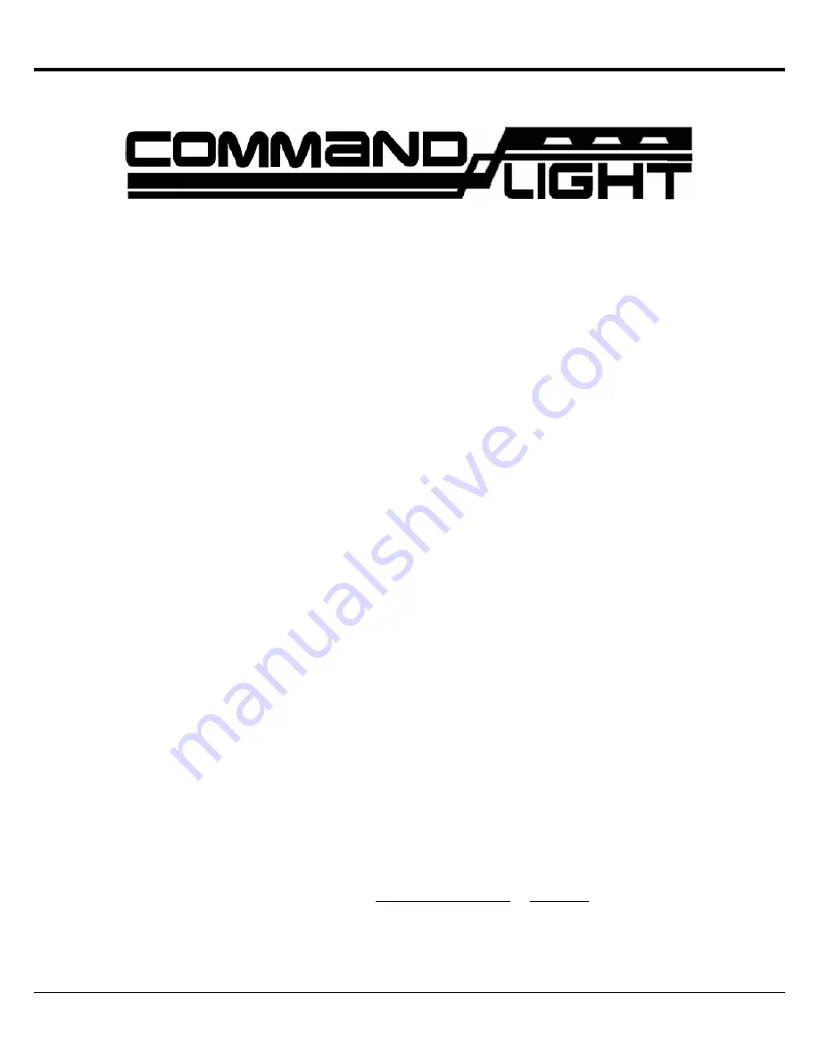 Command Light TFB-CL5 Скачать руководство пользователя страница 4