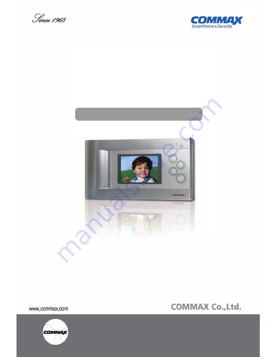 Commax CAV-40QG User Manual Download Page 1