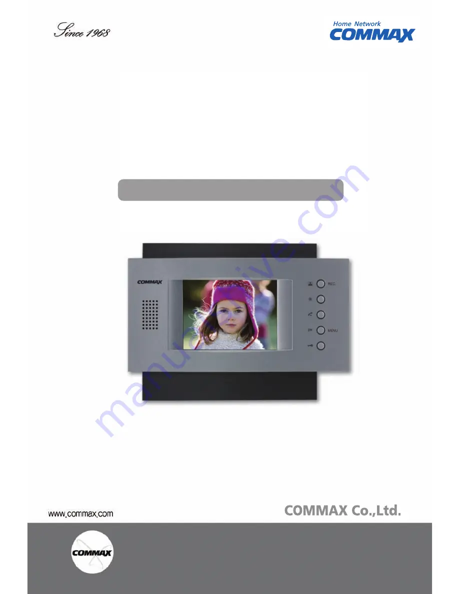 Commax CDV-51AM User Manual Download Page 2