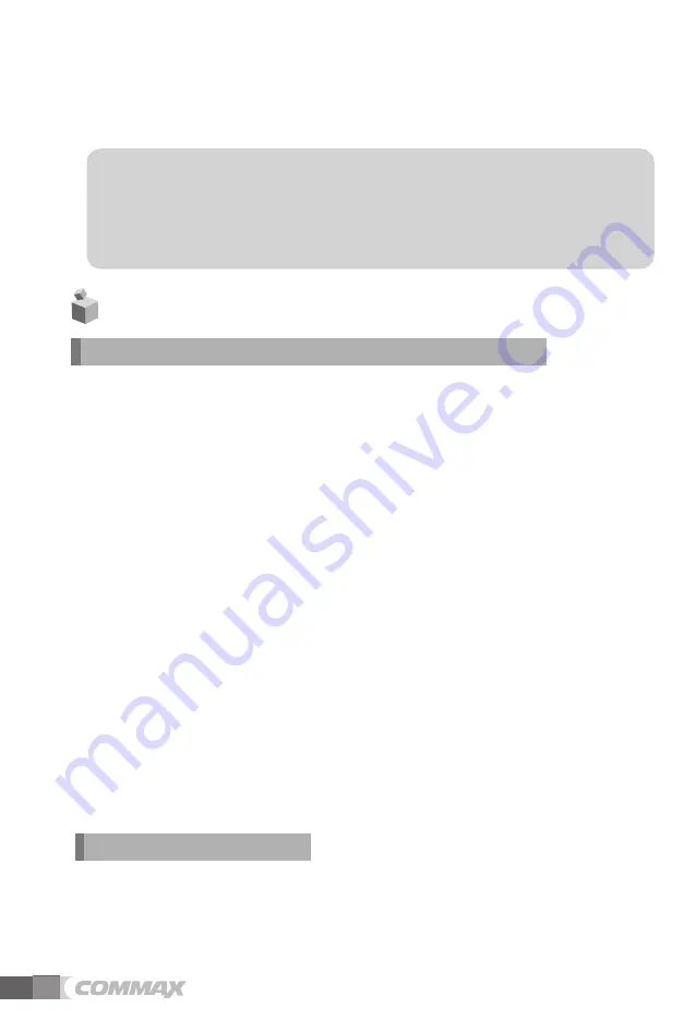 Commax CDV-70AR3 User Manual Download Page 6