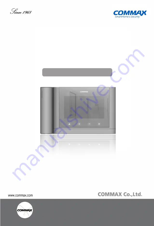 Commax CDV-70MH(M) User Manual Download Page 1