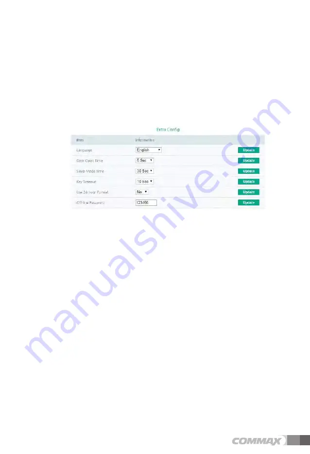 Commax CIOT-L10M User Manual Download Page 18