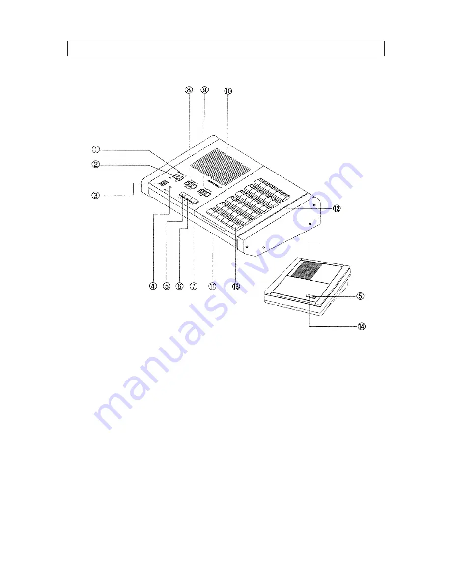 Commax CM-200L Скачать руководство пользователя страница 4