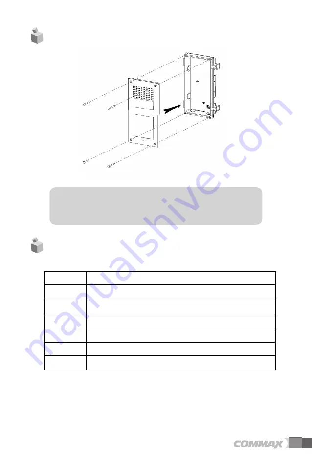 Commax CMP-2BA User Manual Download Page 8