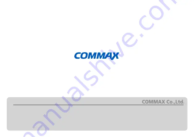 Commax DRC-4PIP User Manual Download Page 4