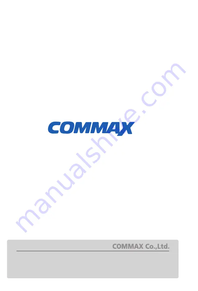 Commax DRC-701LC/RF1 User Manual Download Page 56