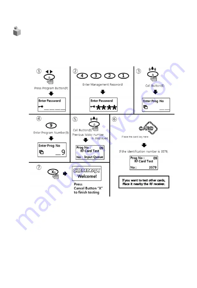 Commax DRC-GUM/RF1 User Manual Download Page 16