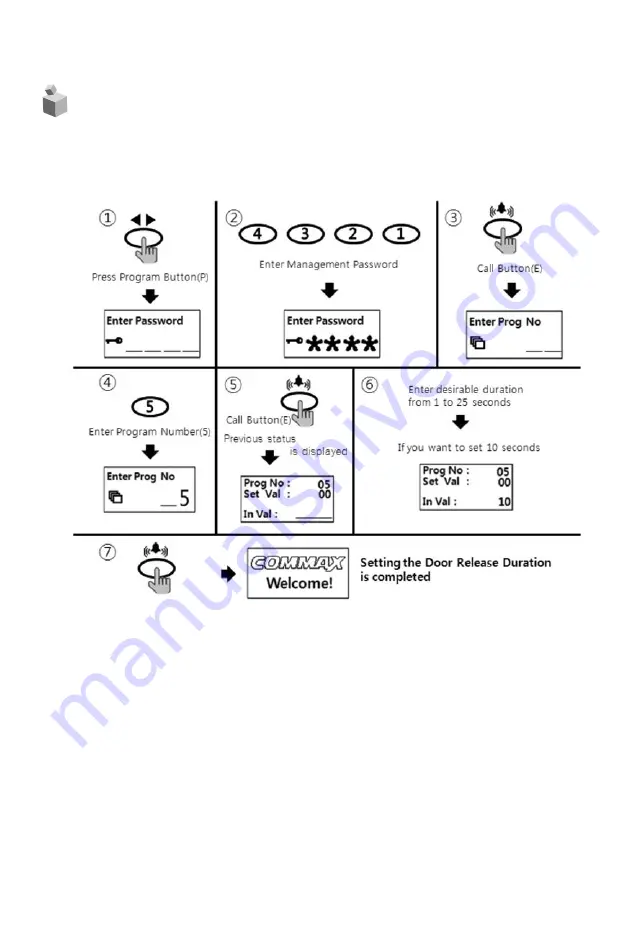 Commax DRC-GUM/RF1 User Manual Download Page 27