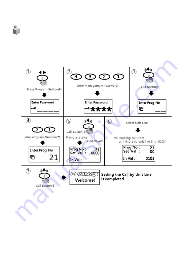 Commax DRC-GUM/RF1 User Manual Download Page 28