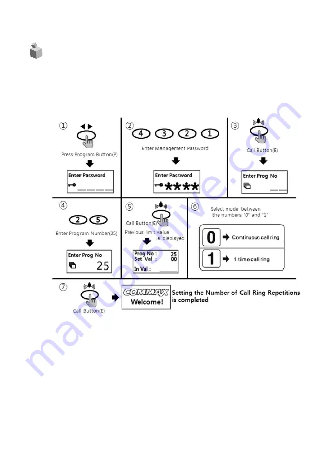 Commax DRC-GUM/RF1 Скачать руководство пользователя страница 30