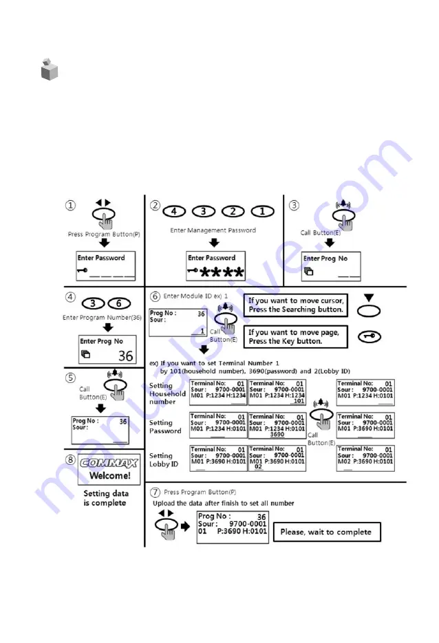 Commax DRC-GUM/RF1 Скачать руководство пользователя страница 44